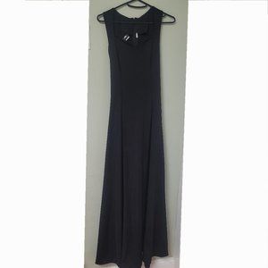 Tuxedo Wholesaler Concert Attire Karen Black Gown Size 4 Wrinkle Resistant